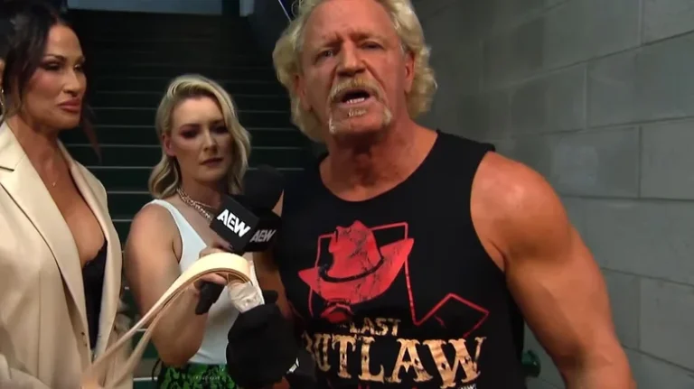 AEW’s Jeff Jarrett Talks Build-Up To Strap Match Against Adam Page At Grand Slam