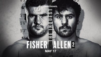 Fisher vs Allen II Live 5/17/25 - 17th May 2025