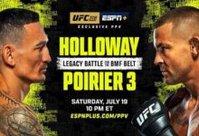 UFC 318 Holloway vs Poirier 3 PPV Live 7/19/25 - 19th July 2025