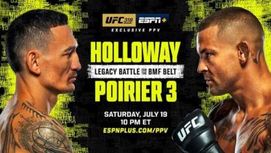 UFC 318 Holloway vs Poirier 3 PPV Live 7/19/25 - 19th July 2025